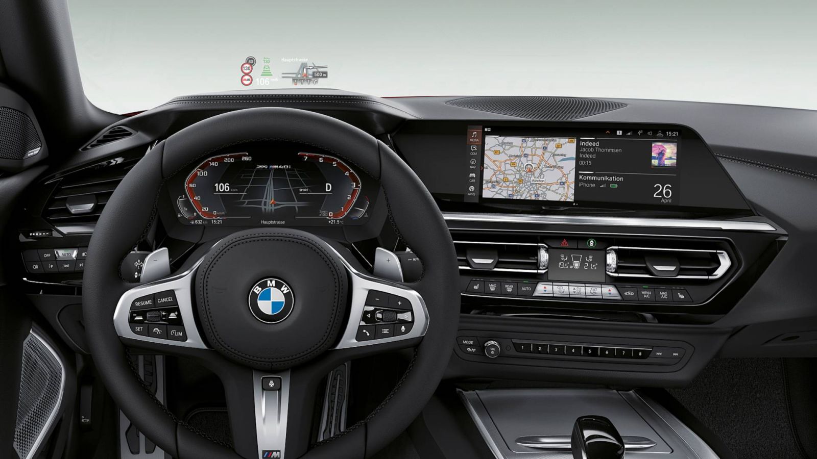 Thiết kế cabin BMW Z4 2019