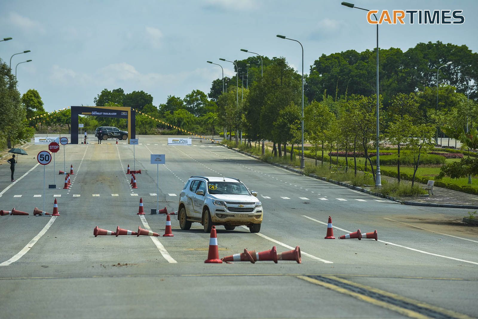 Bài thử slalom dành cho các tay lái