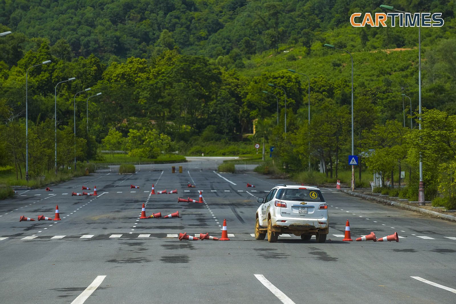 Bài thử slalom dành cho các tay lái