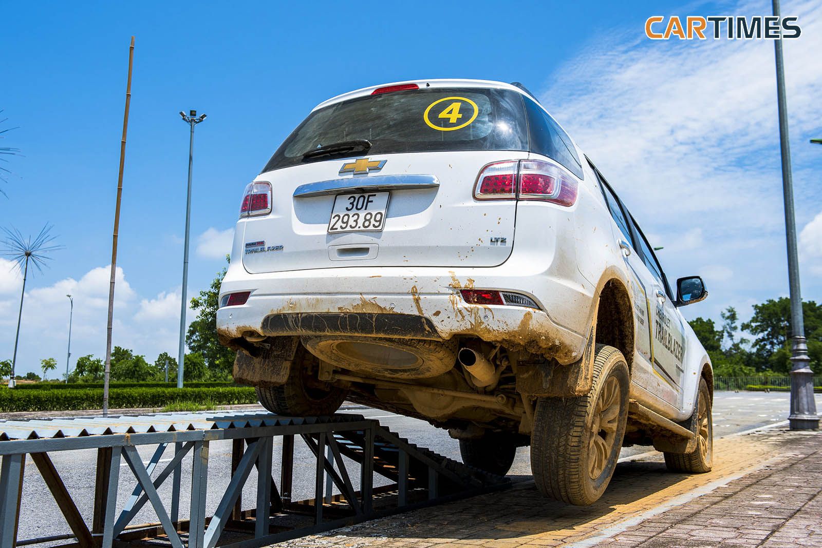 Hệ thống dẫn động của Chevrolet Trailblazer làm việc rất tốt