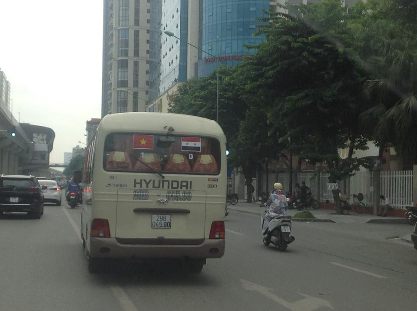 Đây có lẽ bức ảnh ấn tượng nhất khi 1 CĐV đã tiên đoán từ trước