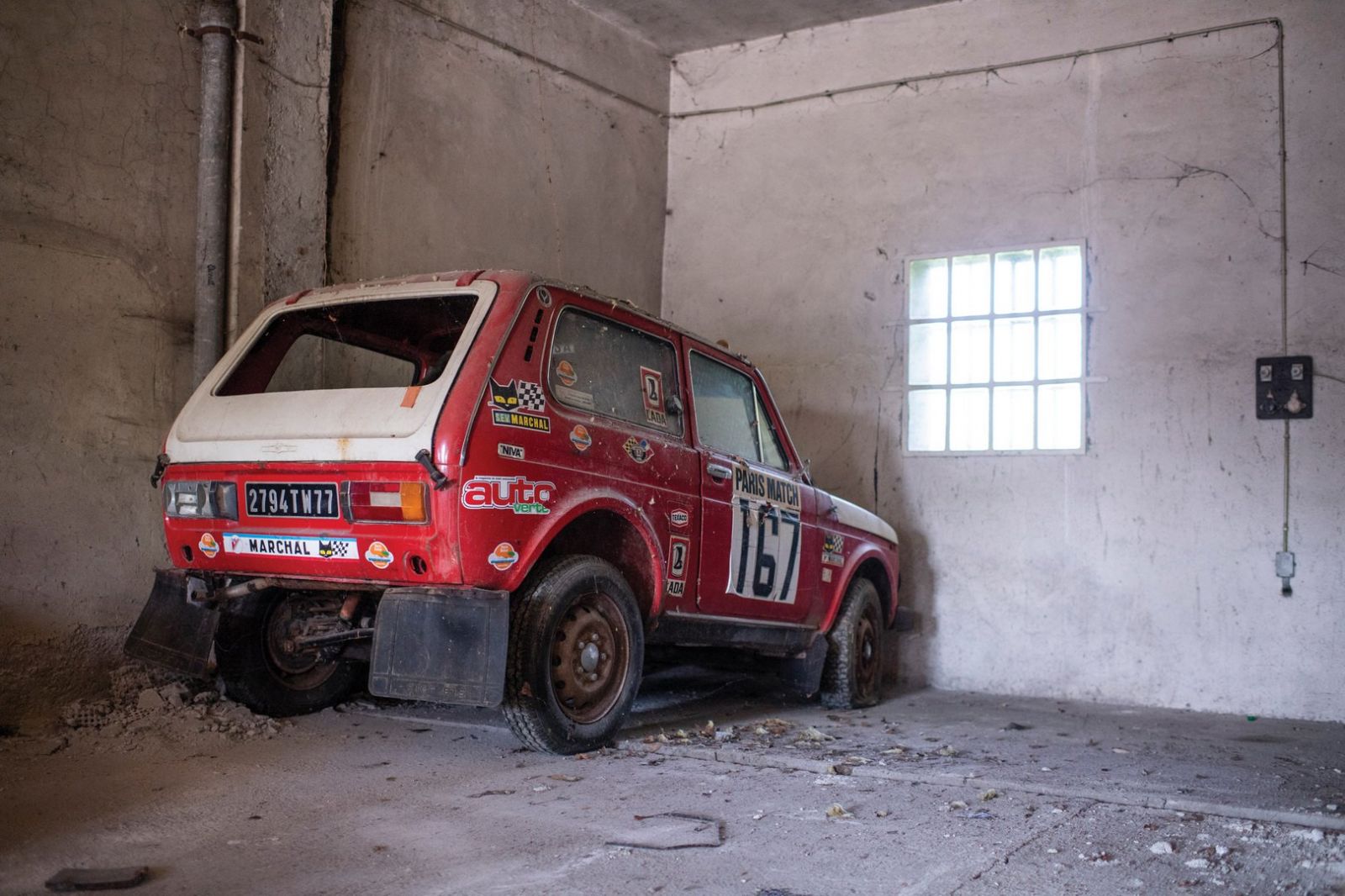 Lada Niva đời 1981 từng tham gia giải đua sức bền Paris-Dakar Rally năm 1981
