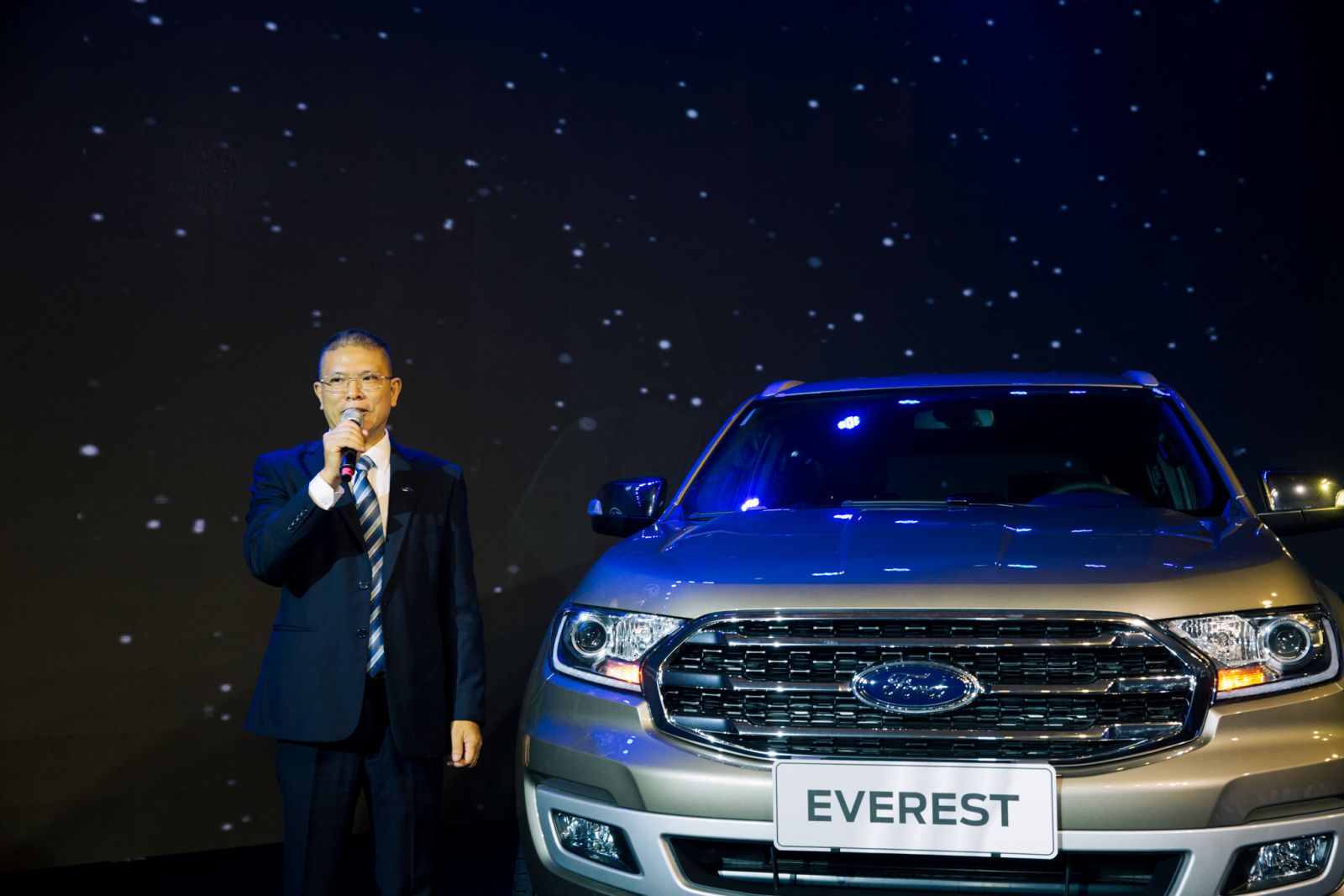 Ông Phạm Văn Dũng - Tổng Giám đốc Ford Việt Nam phát biểu tại buổi lễ ra mắt