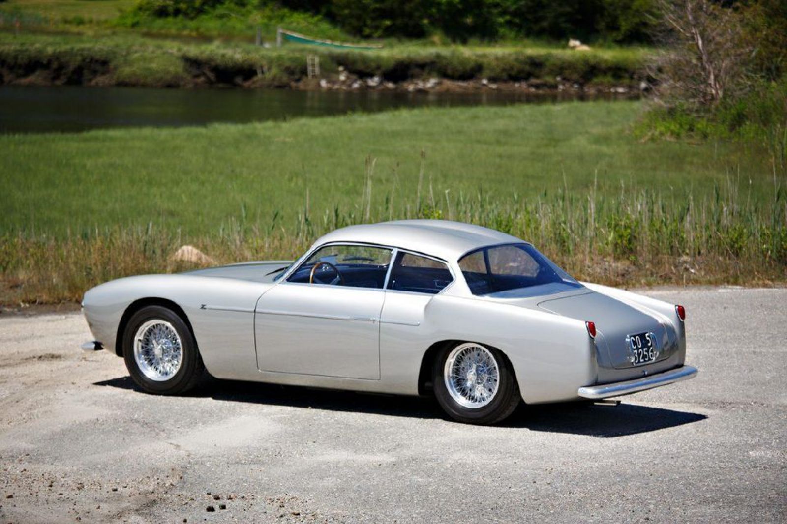 Thiết kế phía sau xe Maserati A6G/54