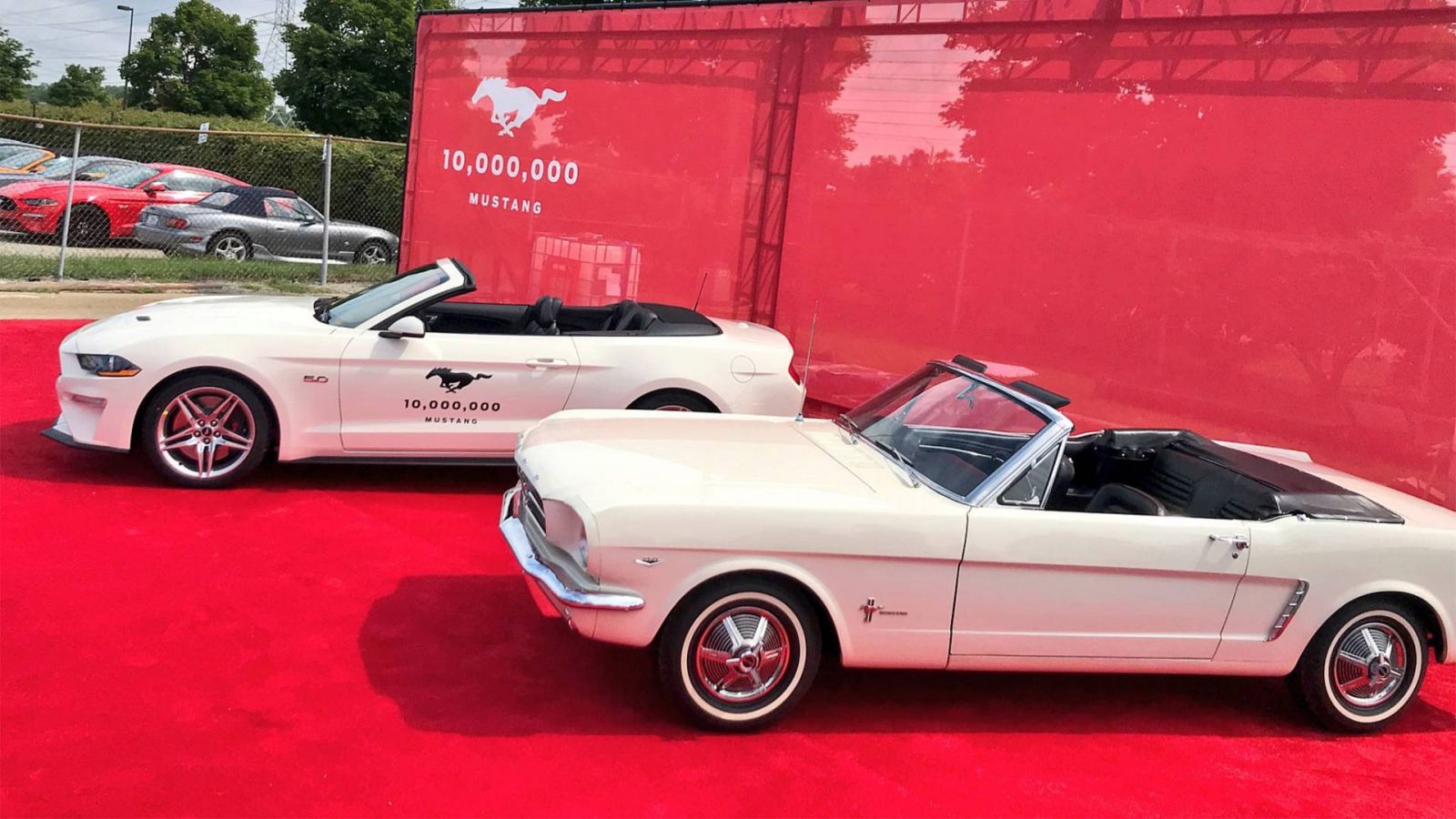 Chiếc xe Mustang thứ 10 triệu có nhiều điểm tương đồng với chiếc xe đầu tiên