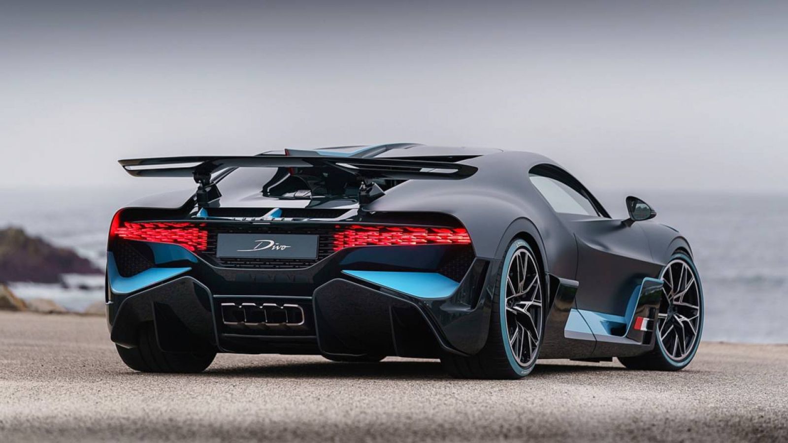 Thiết kế phía sau Bugatti Divo