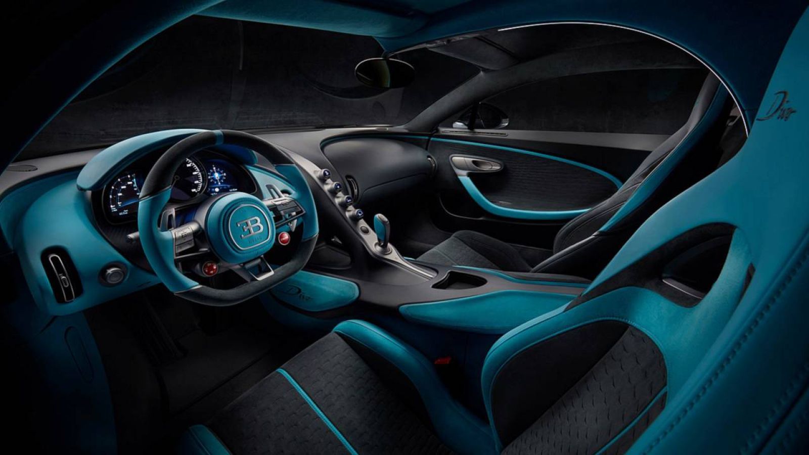 Nội thất xe Bugatti Divo