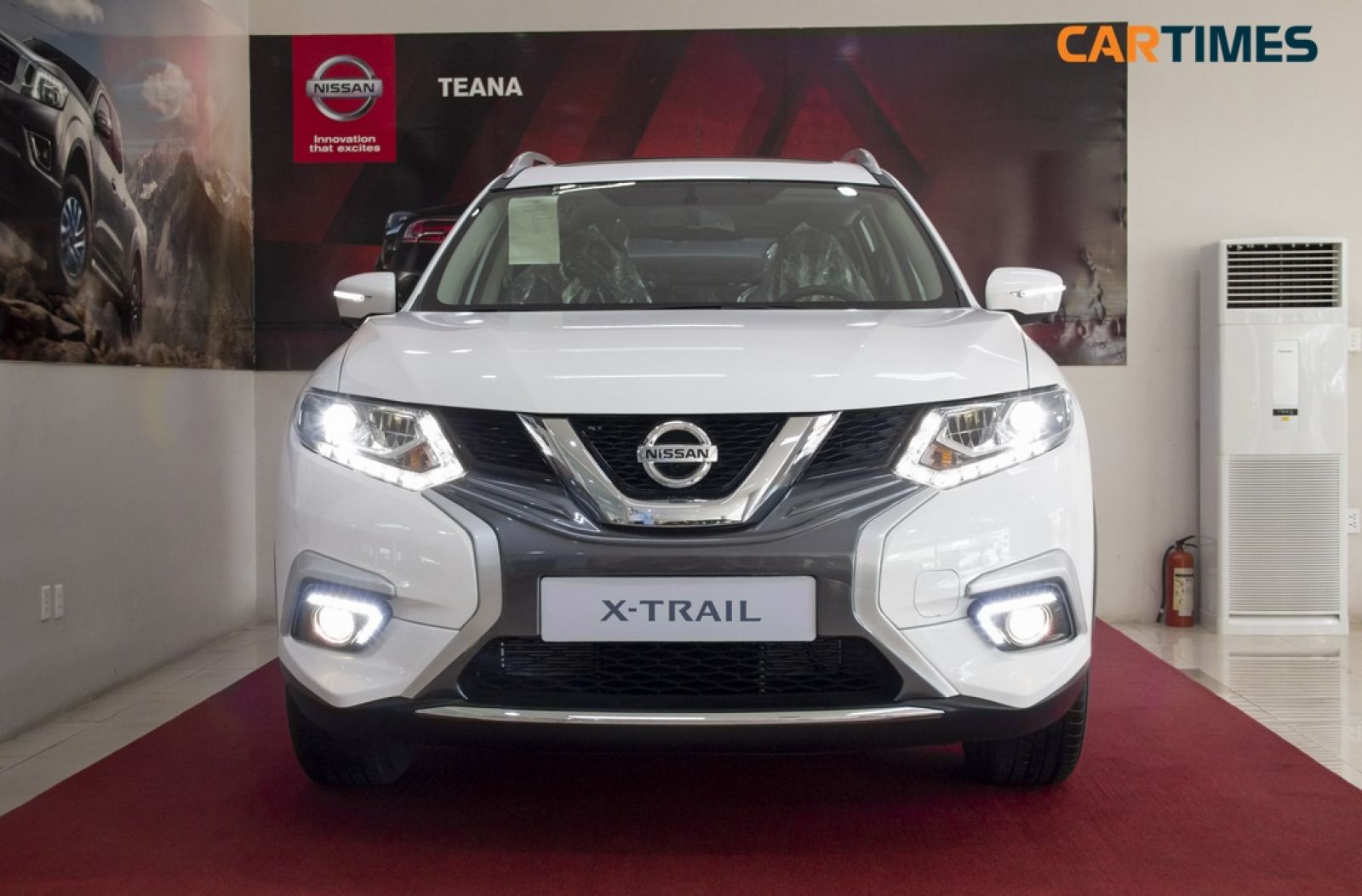 Thiết kế đầu xe Nissan X-Trail V-Series