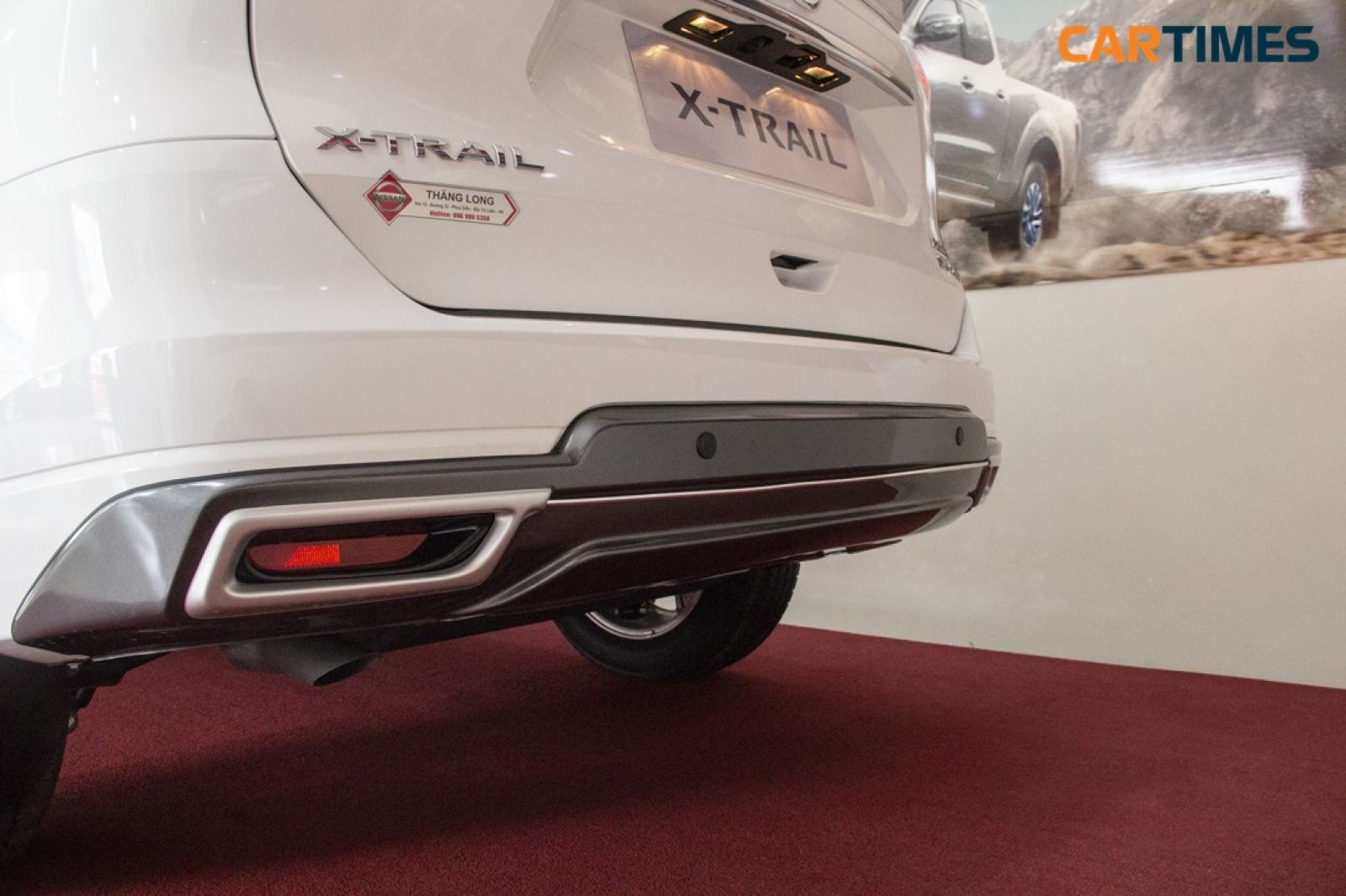 Xe cũng được trang bị thêm cảm biến lùi 