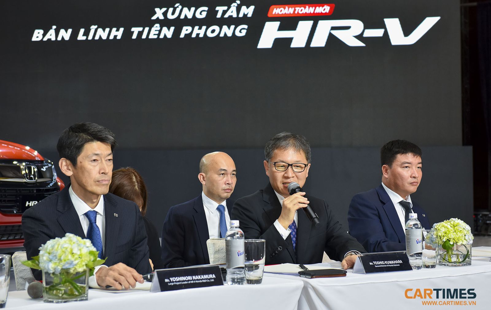 TGD Honda Viet Nam tai Lễ ra mắt Honda HR-V