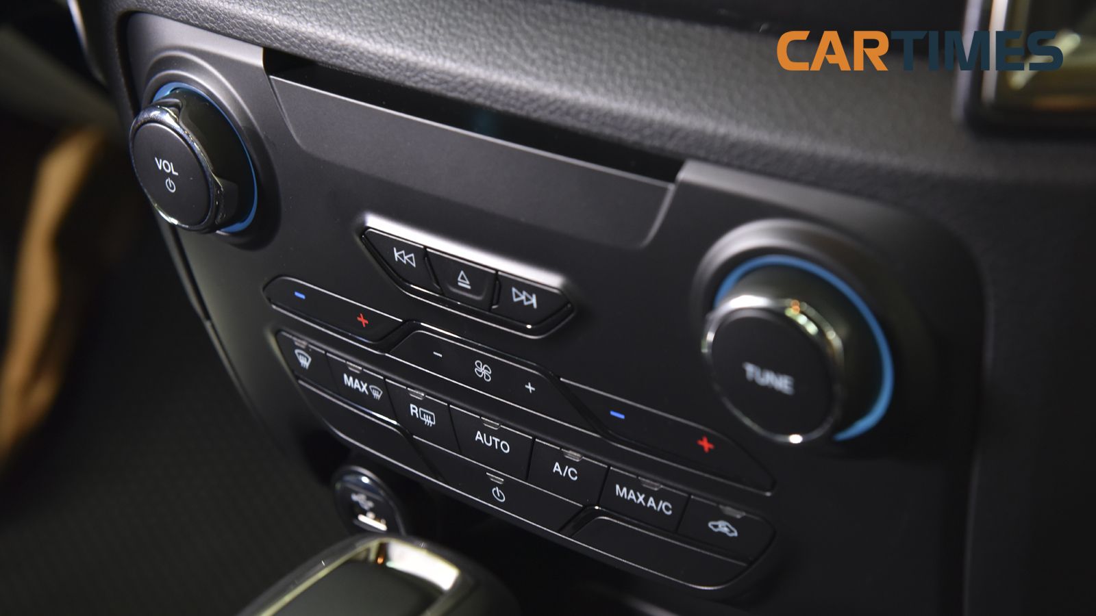 Hệ thống điều hòa trên Ford Ranger 2018
