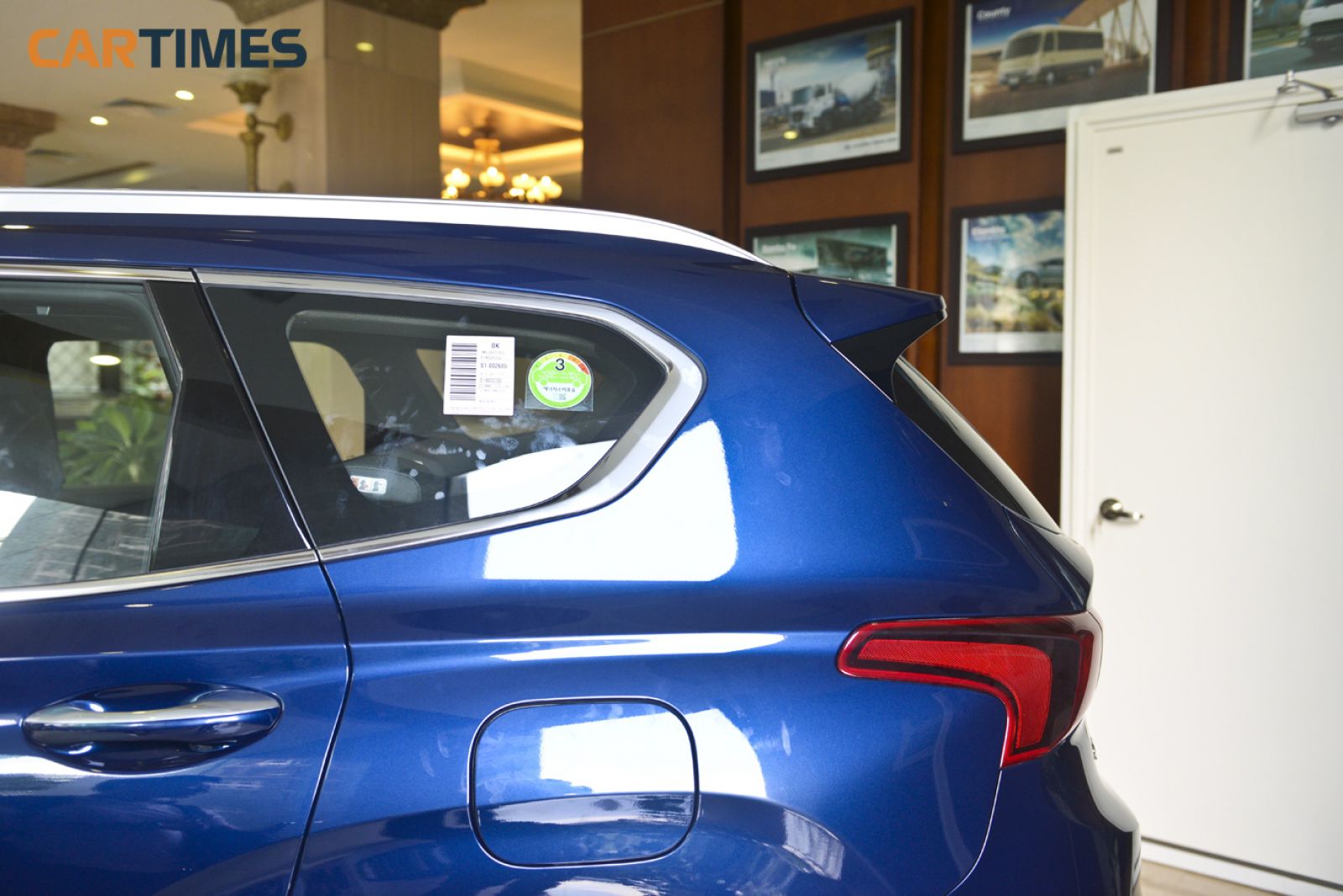 Thiết kế cánh gió của Hyundai Santa Fe 2019