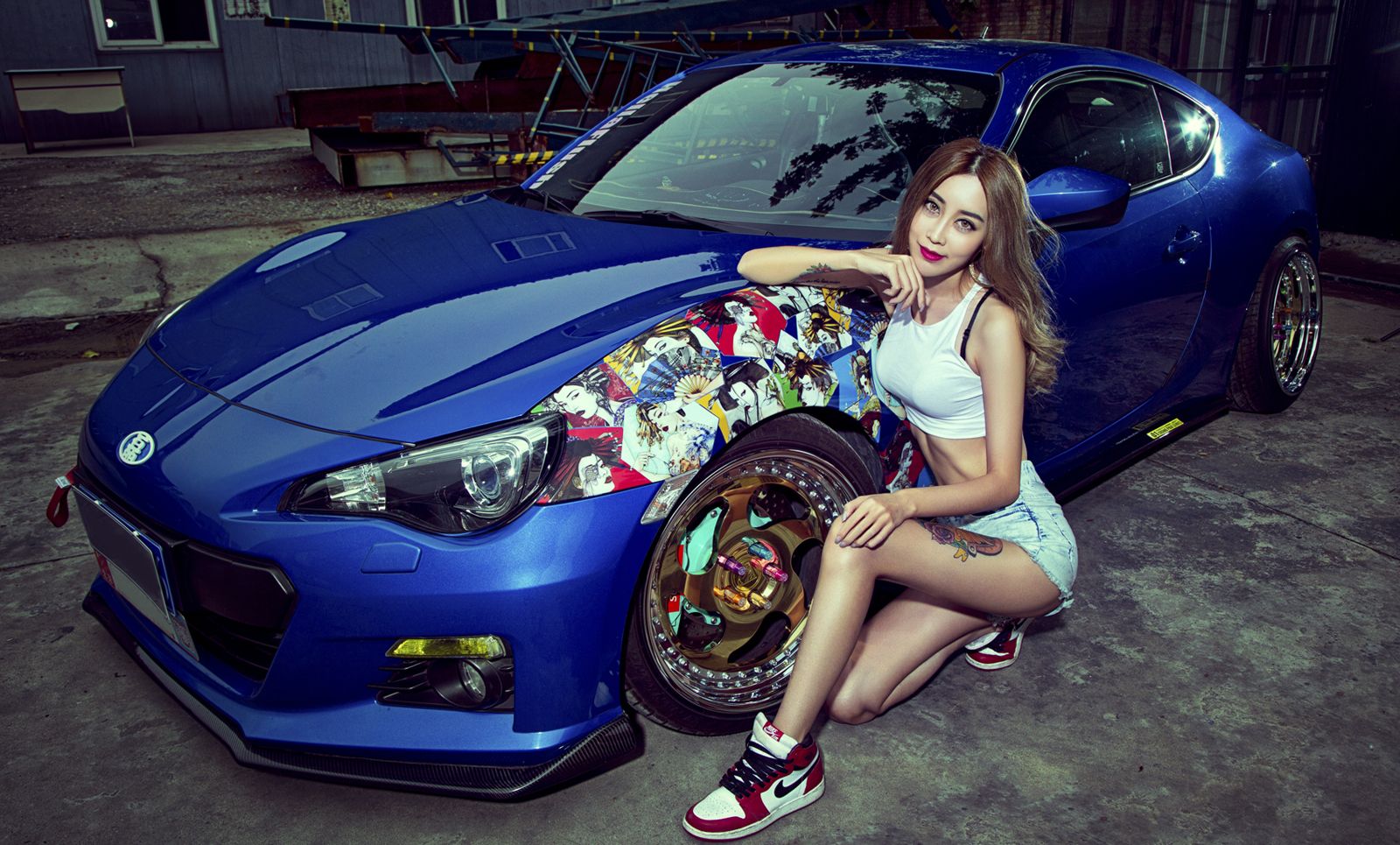 Thiết kế cản trước Subaru BRZ 