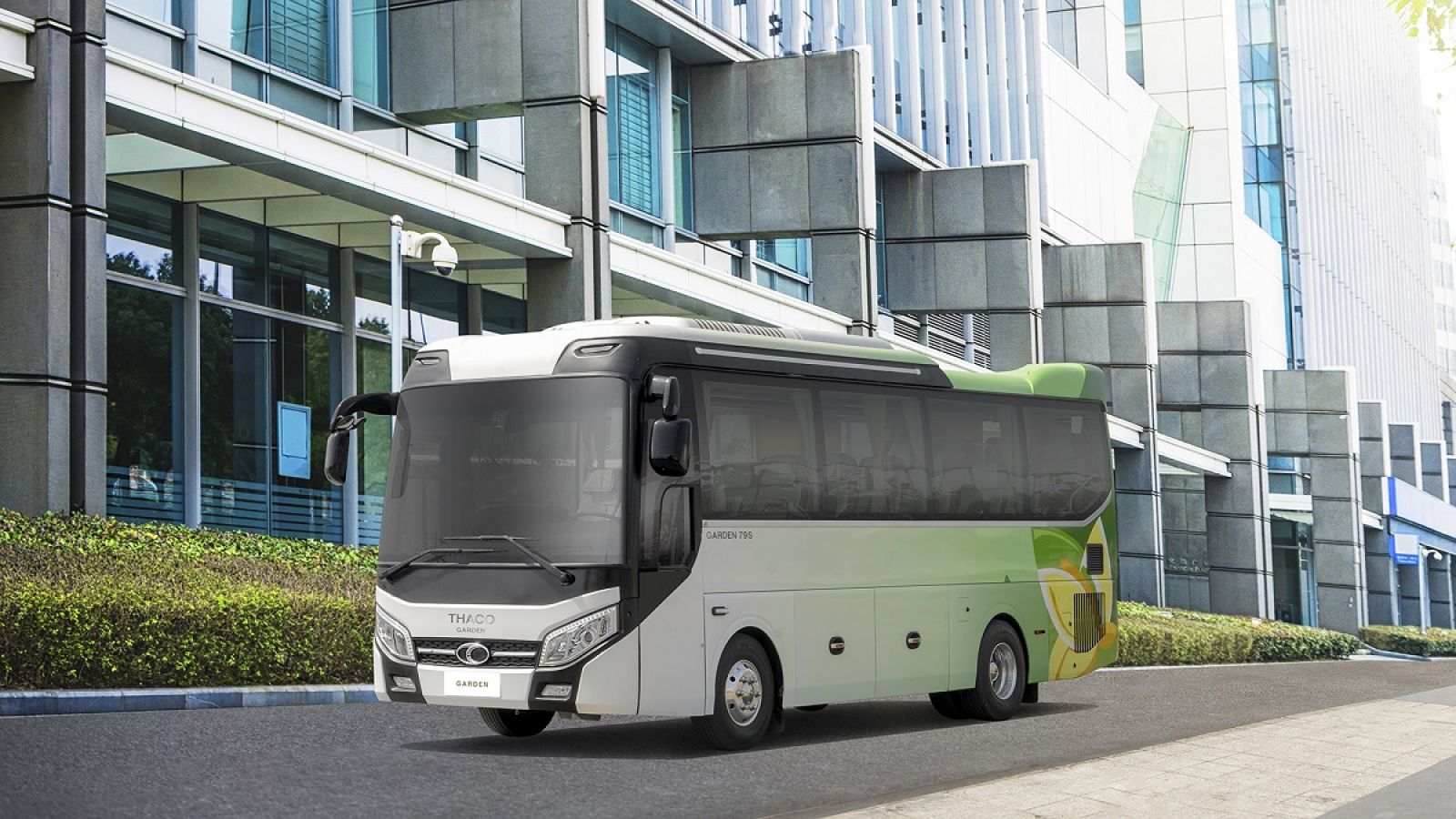 Xe Thaco Garden 79s có hệ thống xử lý khí thải hiện đại theo chuẩn Euro 4