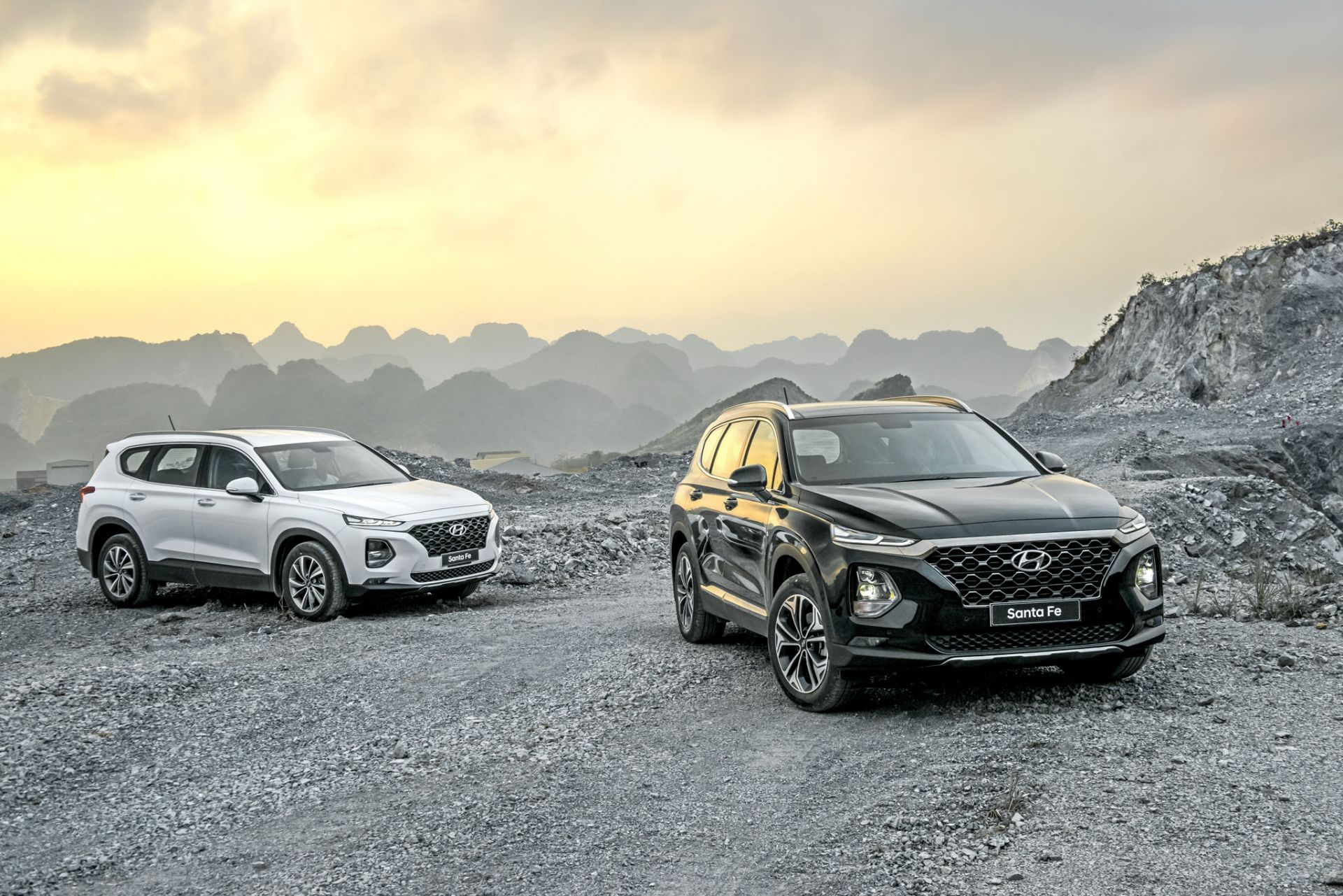 Hyundai Santa Fe 2019 có tới 6 phiên bản màu sắc
