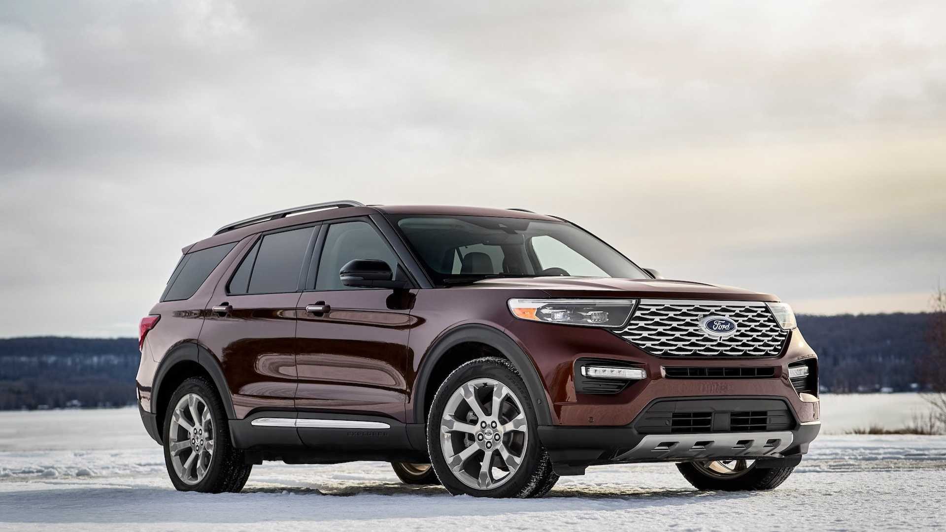 Thiết kế đầu xe Ford Explorer 2020