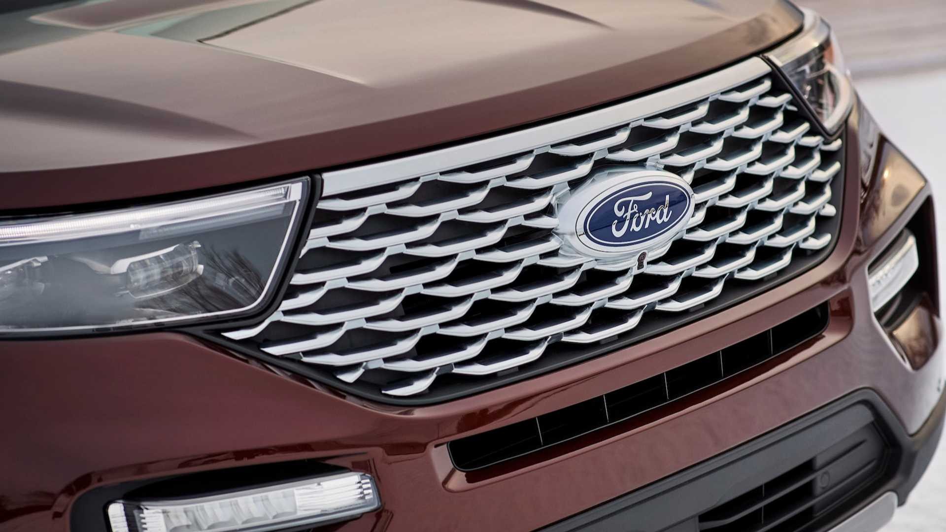Thiết kế đầu xe Ford Explorer 2020