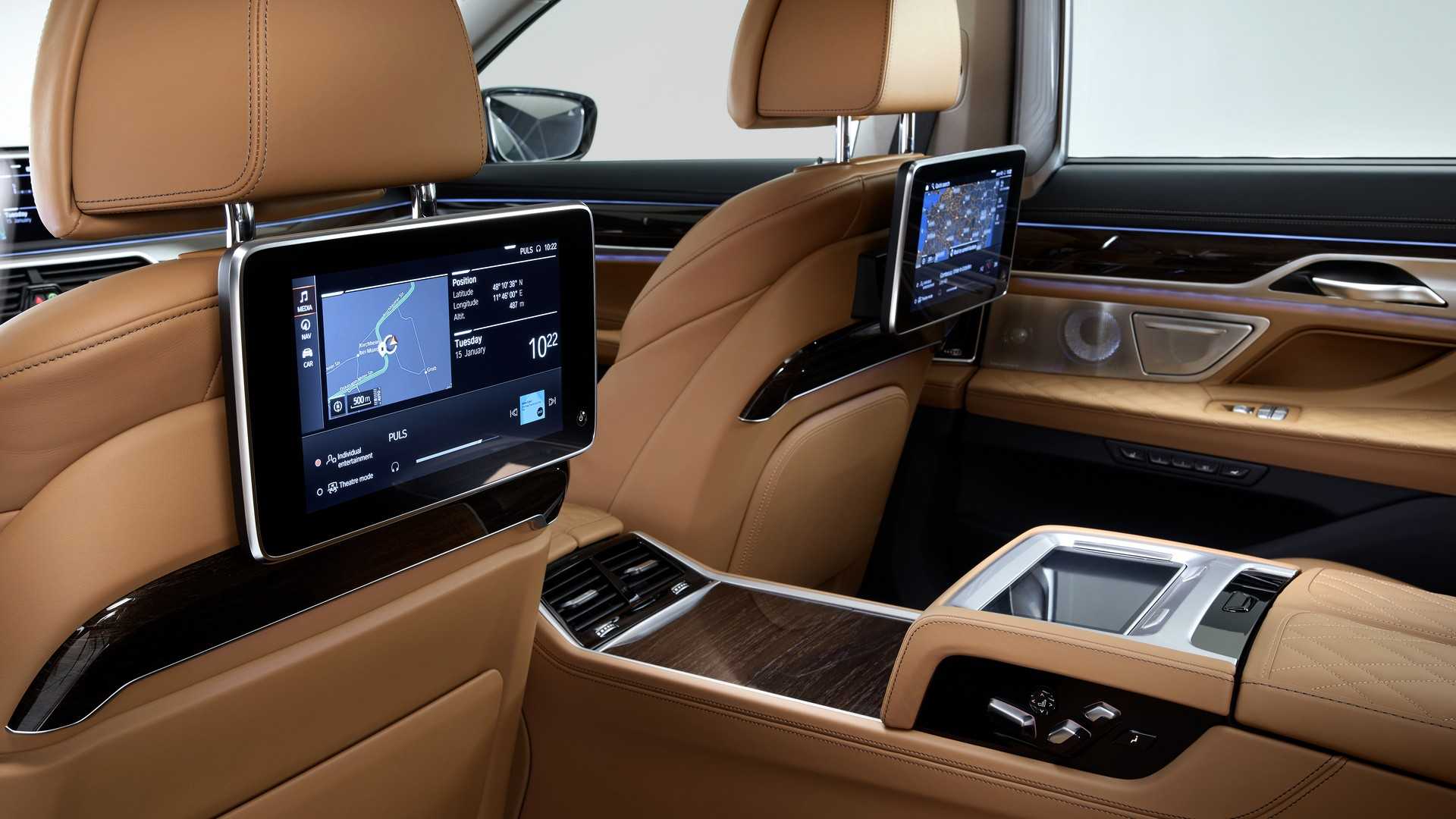 Thiết kế hàng ghế sau BMW 7 Series 2020
