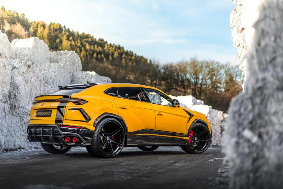 Lamborghini Urus Manhart còn mạnh hơn siêu xe Aventador SVJ