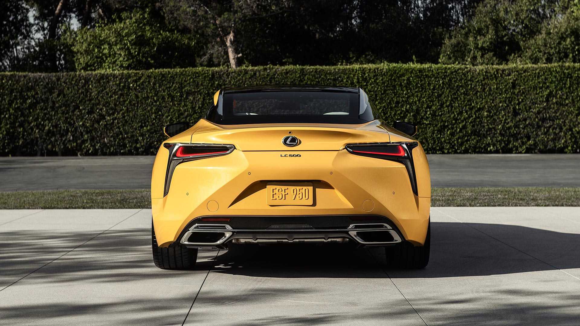 Thiết kế đuôi xe Lexus LC 500 Inspiration Series