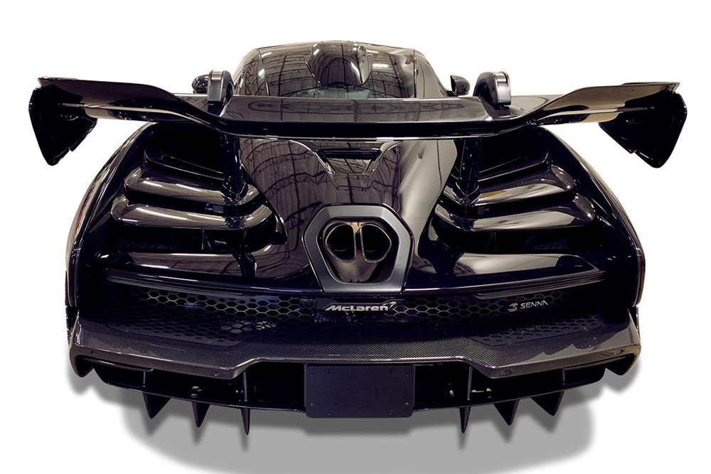Thiết kế đuôi xe McLaren Senna phiên bản tại Mỹ