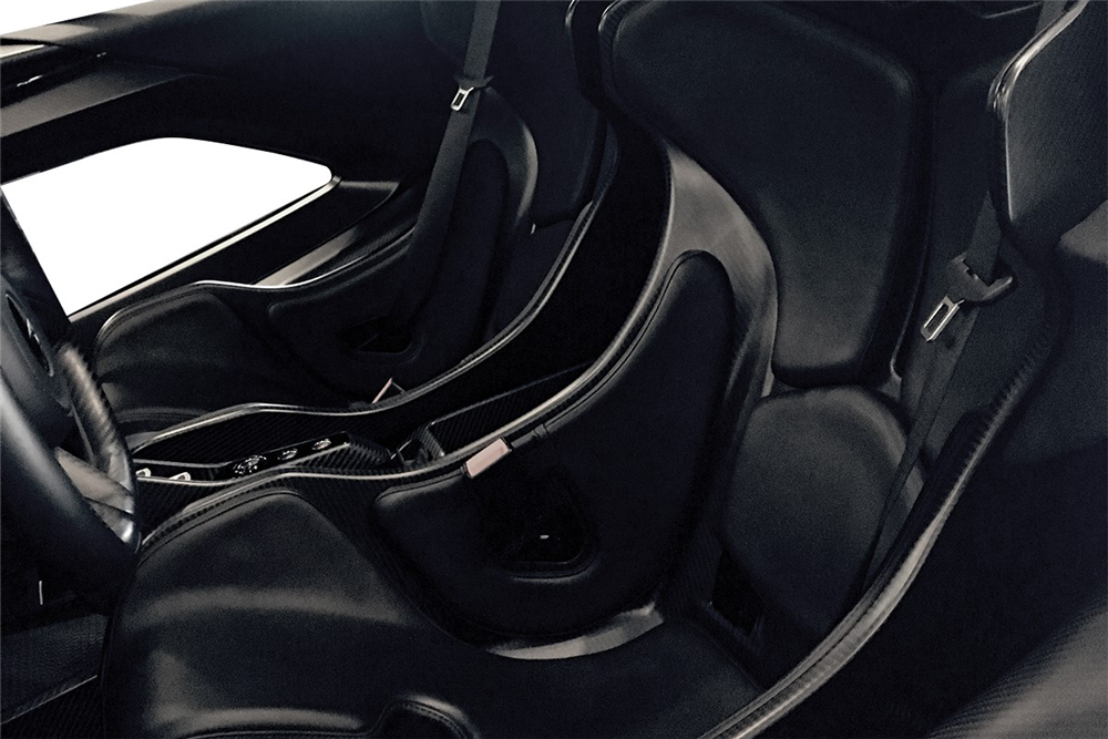 Thiết kế ghế ngồi xe McLaren Senna