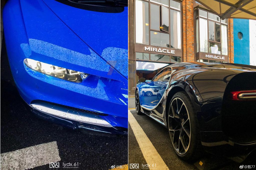 Bugatti Chiron sắc nét đến từng chi tiết