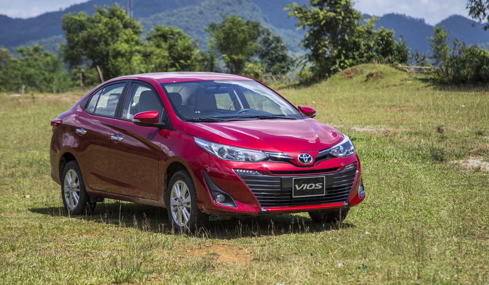 Xe Vios, một trong những dòng xe bán chạy nhất của Toyota tại thị trường Việt Nam