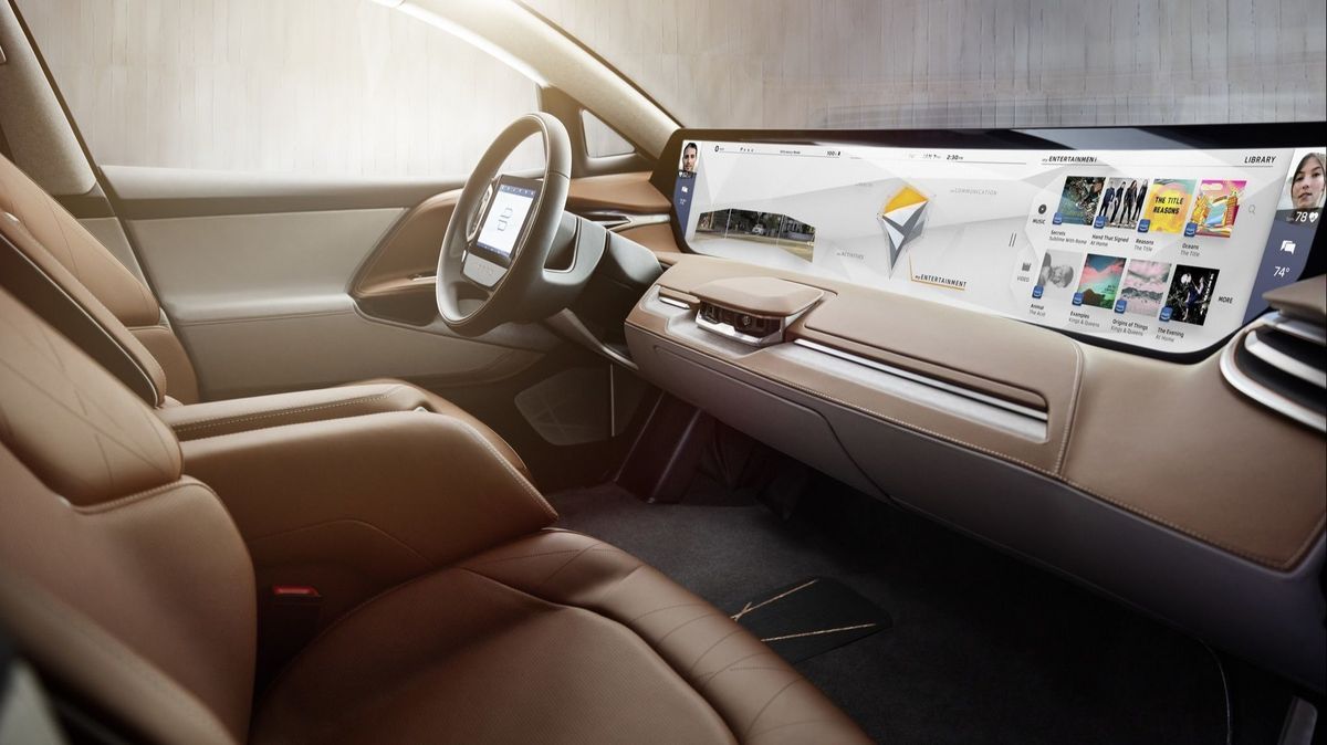 Xe Byton M-Byte có thiết kế tối giản phím cơ học