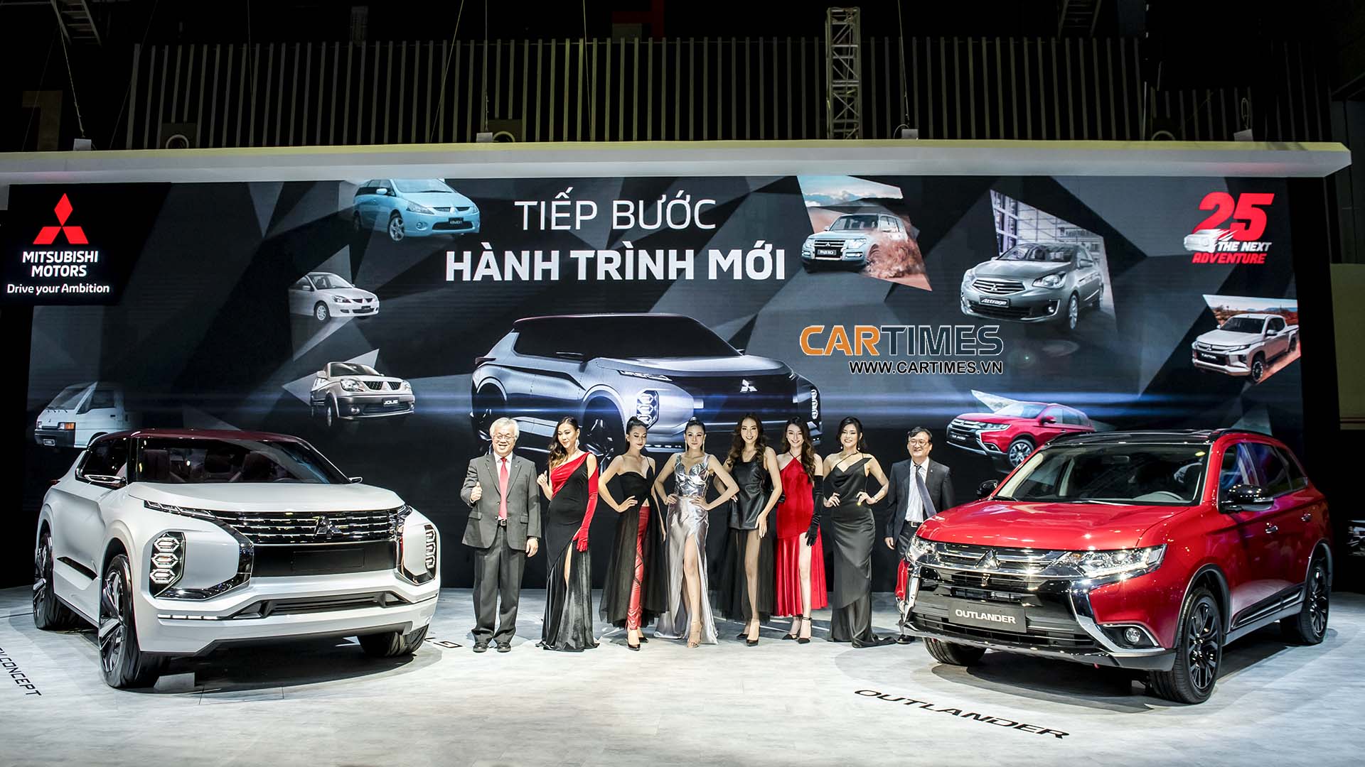 Gian hàng Mitsubishi