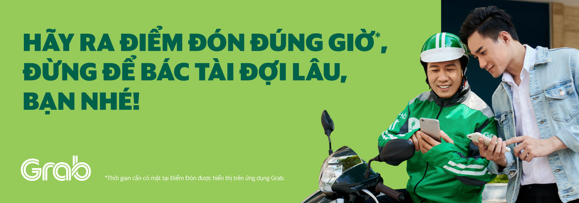 Grab tung mức phạt cho khách hàng "câu giờ"
