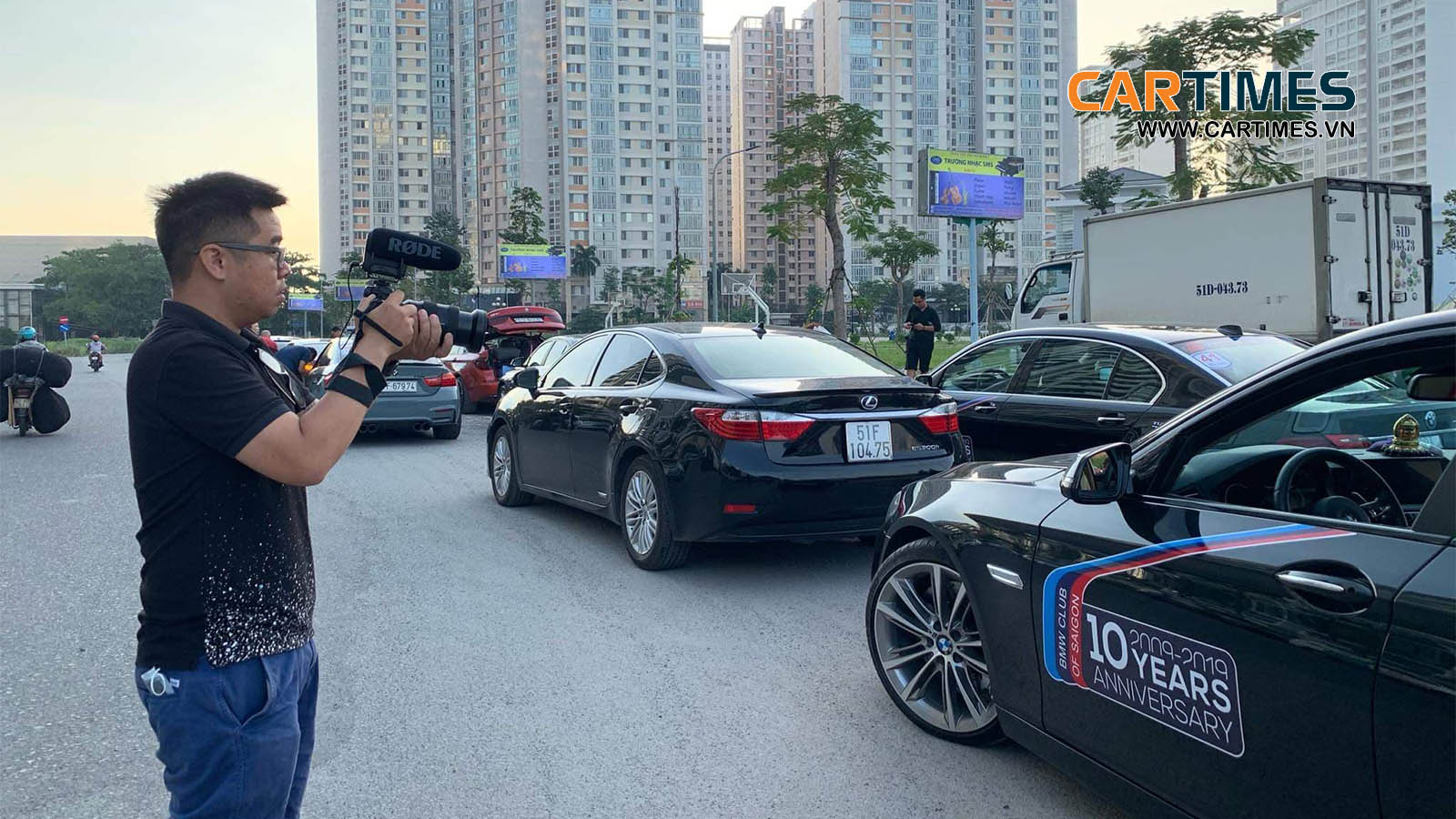 Đoàn BMW Club of Saigon xuất phát