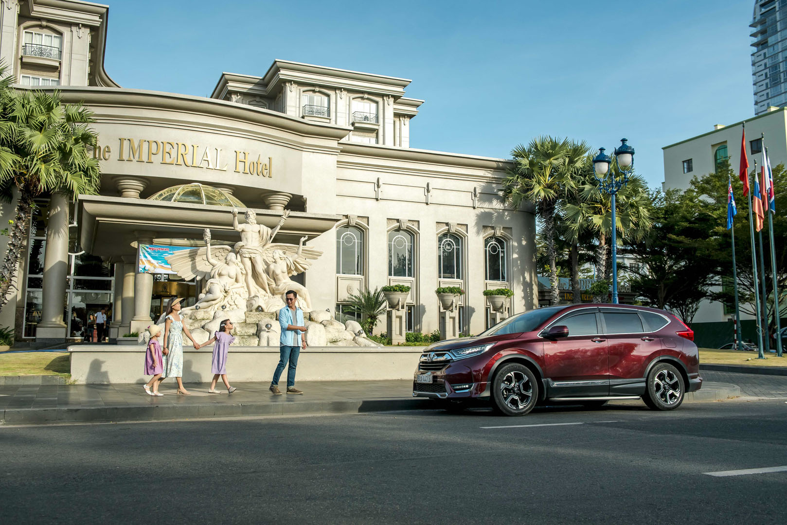 Vẻ ngoài của Honda CR-V mang tới vẻ sang trọng