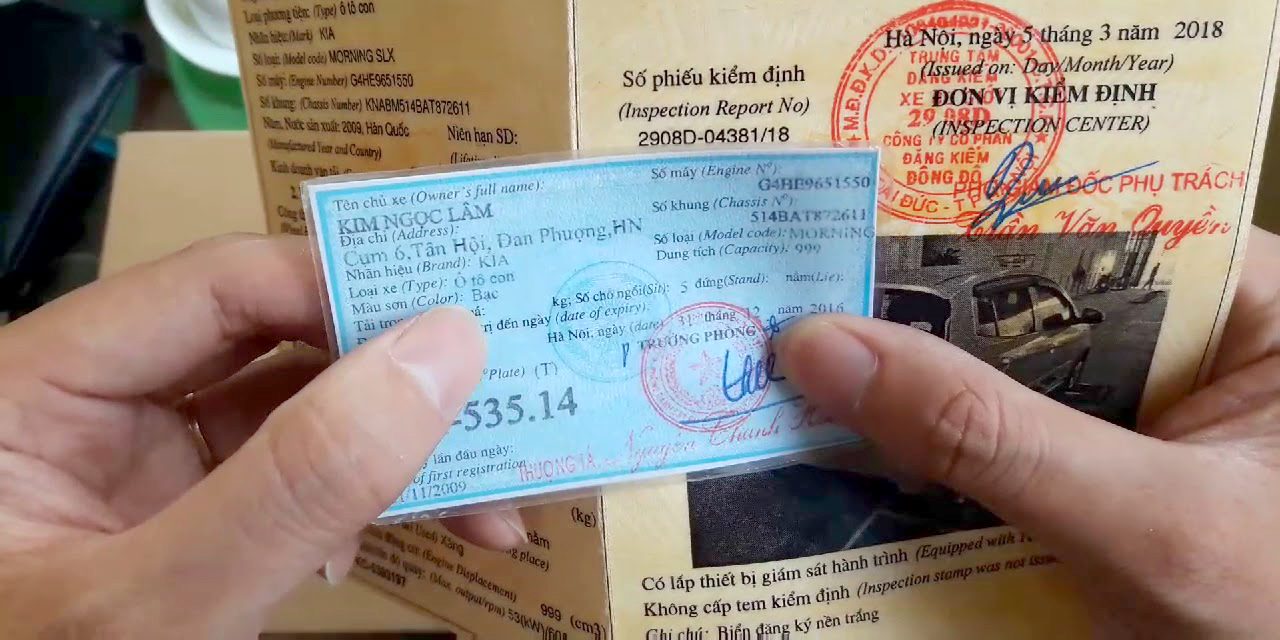 Giấy đăng ký xe bằng nhựa kèm QR Code sẽ dễ quản lý hơn