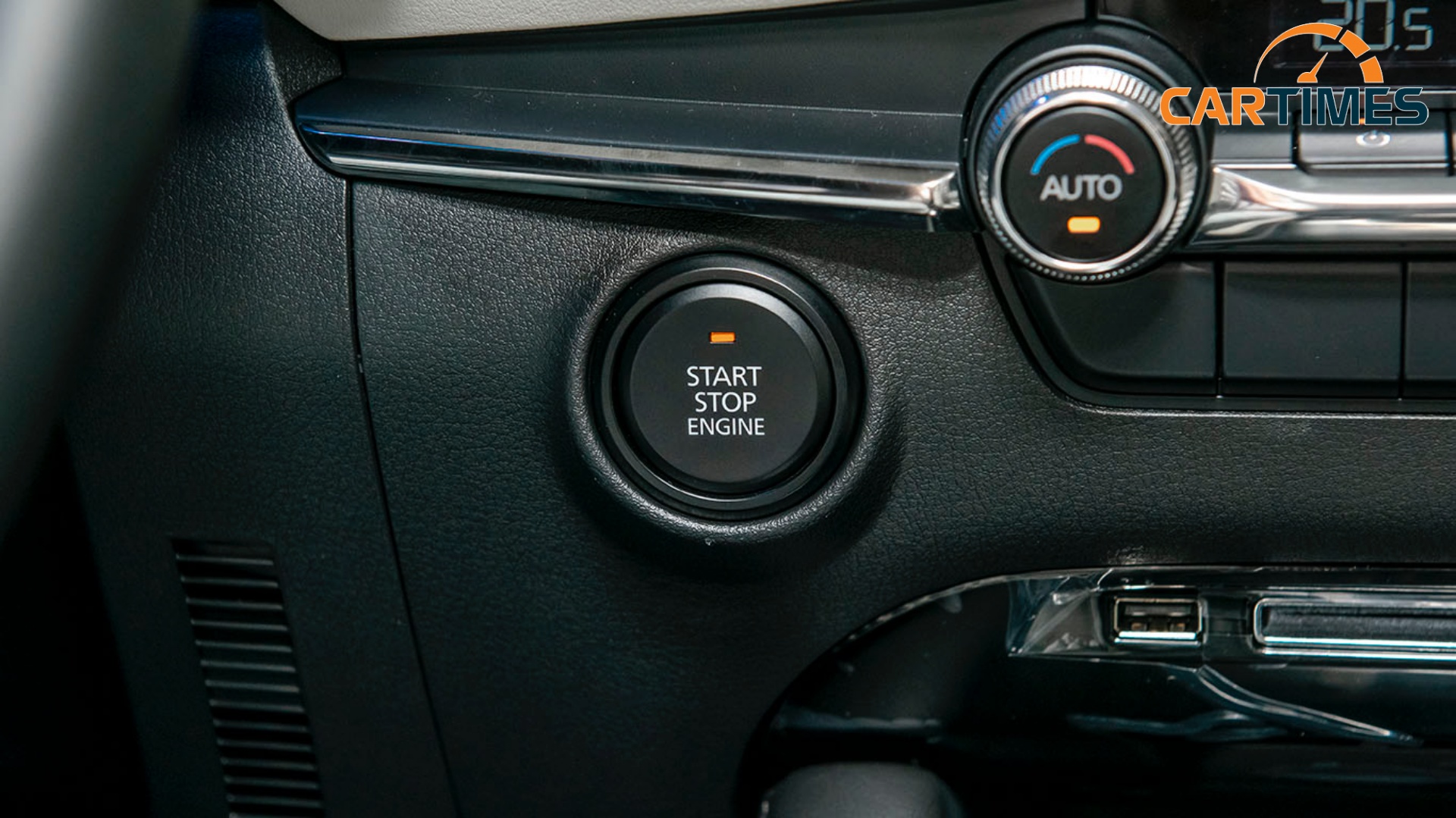 Khởi động bằng nút bấm trên Mazda3 2019
