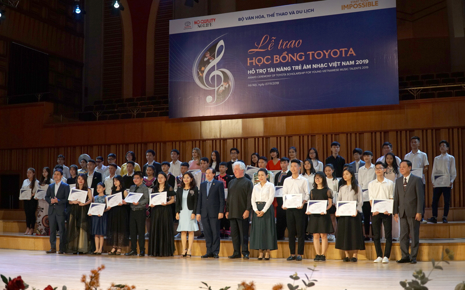 50 sinh viên xuất sắc nhận Học bổng Toyota