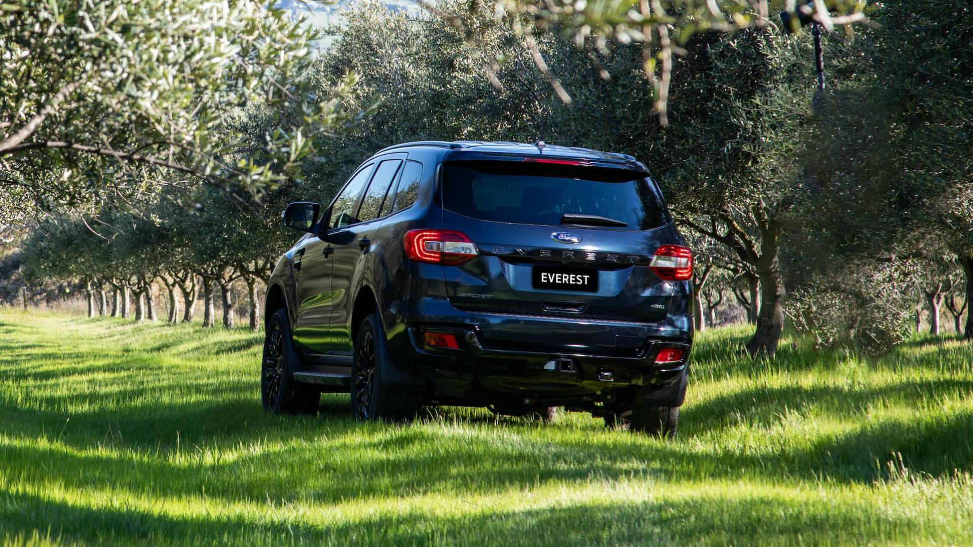Thiết kế đuôi xe Ford Everest Sport