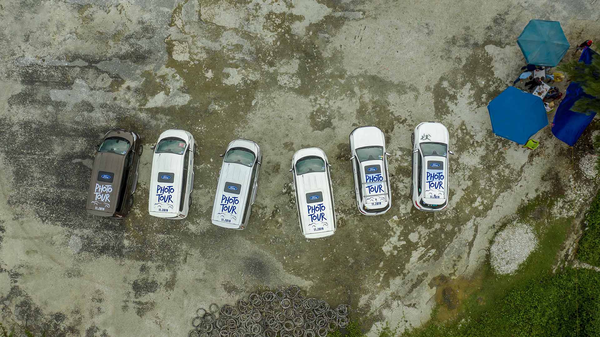 Những chiếc xe Ford trong hành trình Photo tour 2019