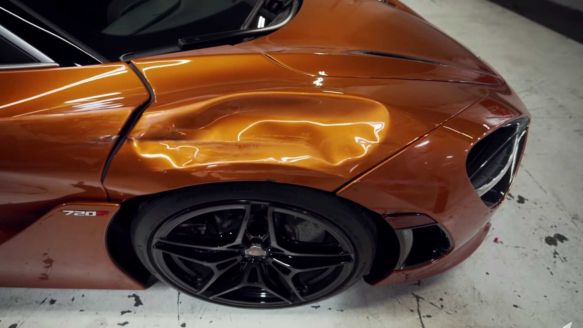 McLaren 720S gặp nạn