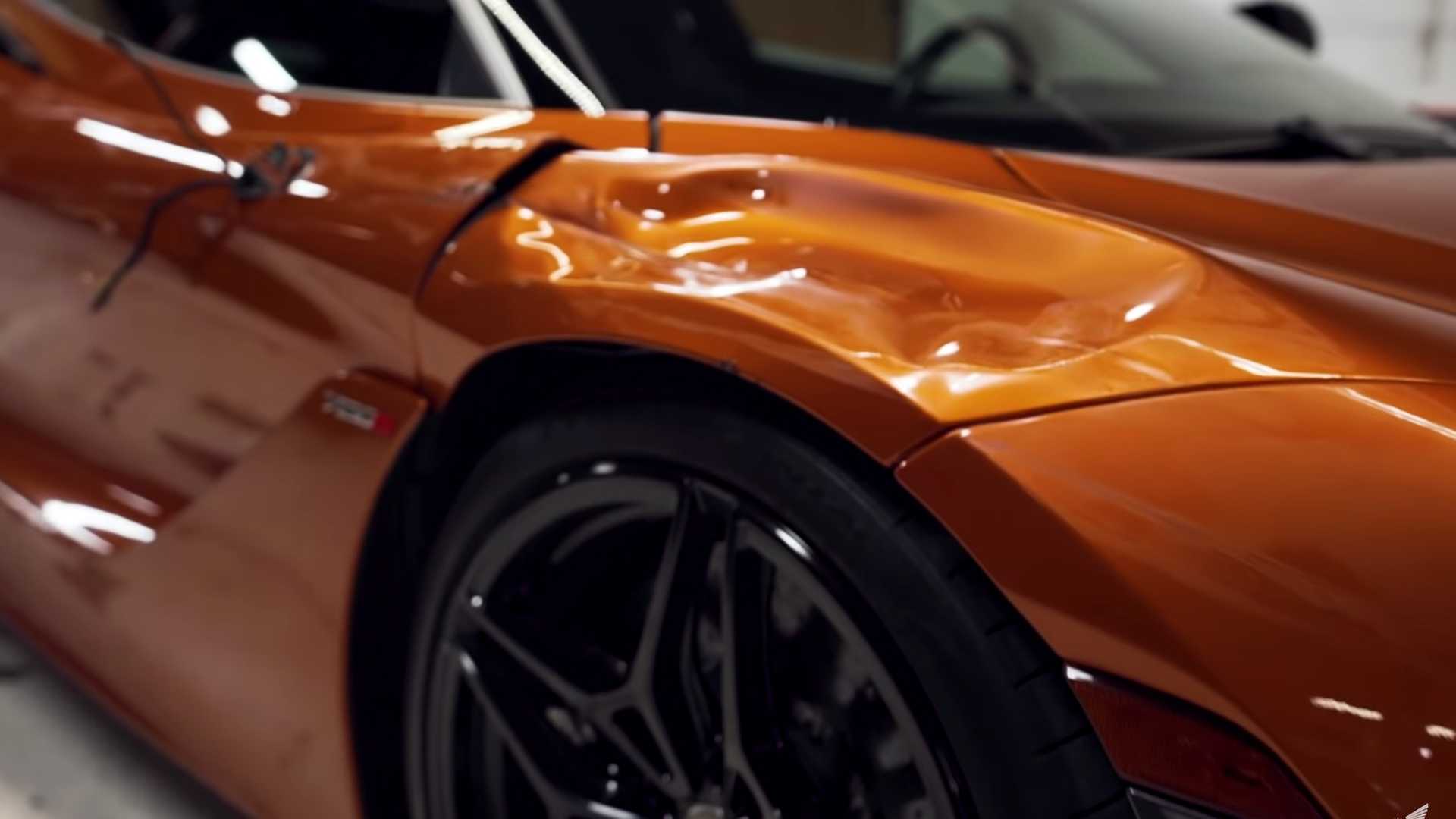 McLaren 720S gặp nạn