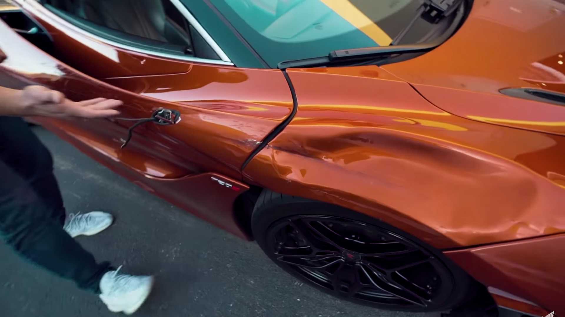 McLaren 720S gặp nạn