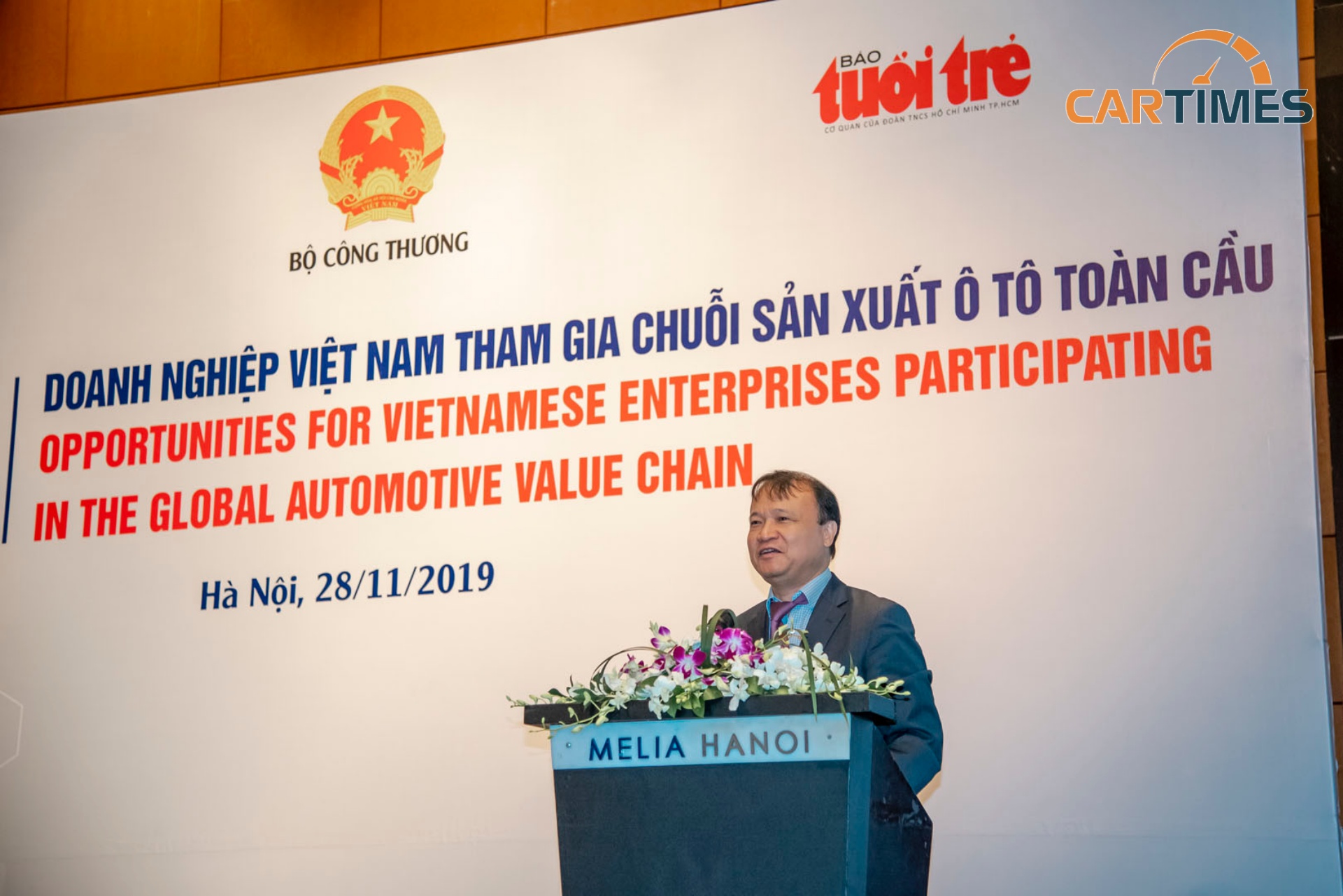 Thứ trưởng Đỗ Thắng Hải cho rằng cần phải phát triển công nghiệp ô tô trước để mở ra cơ hội cho công nghiệp hỗ trợ phát triển