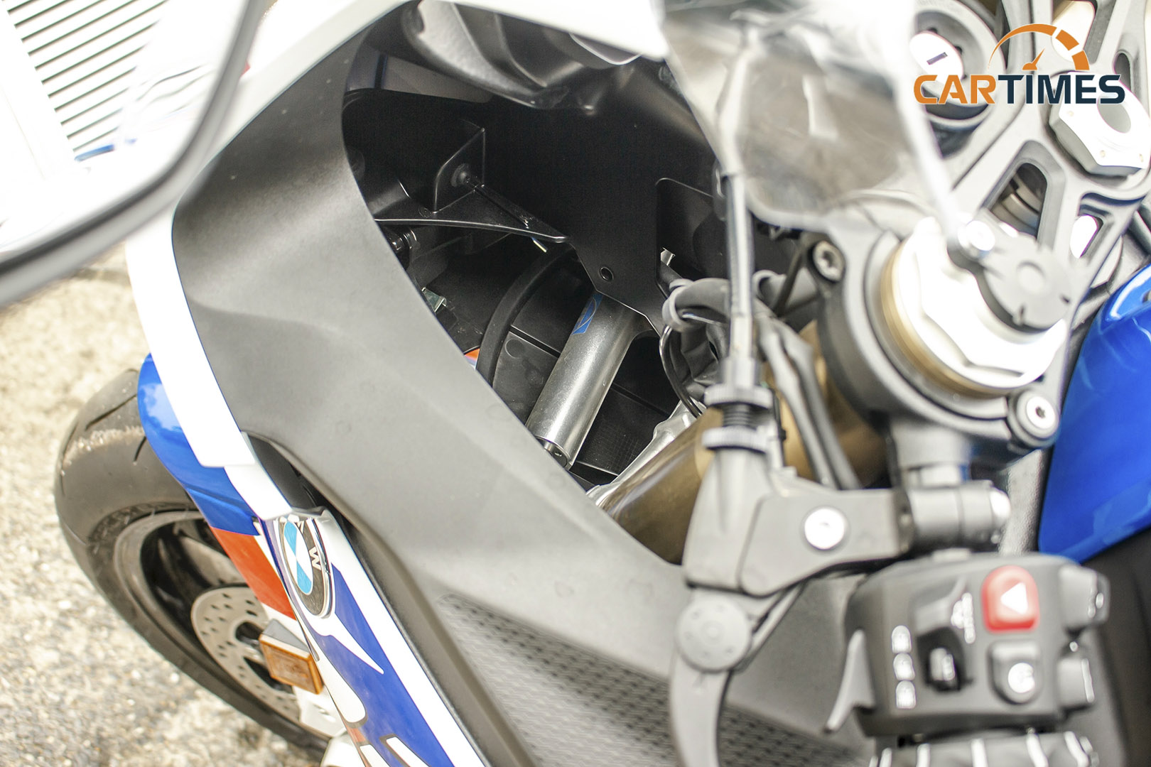 Khung xe BMW S 1000 RR được tối ưu