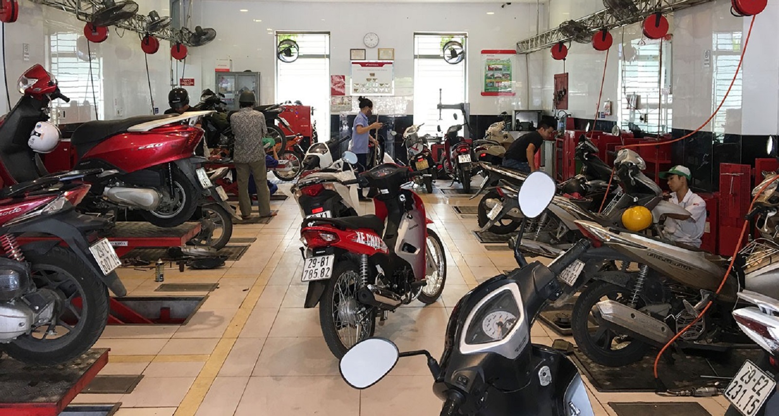bảo dưỡng xe máy