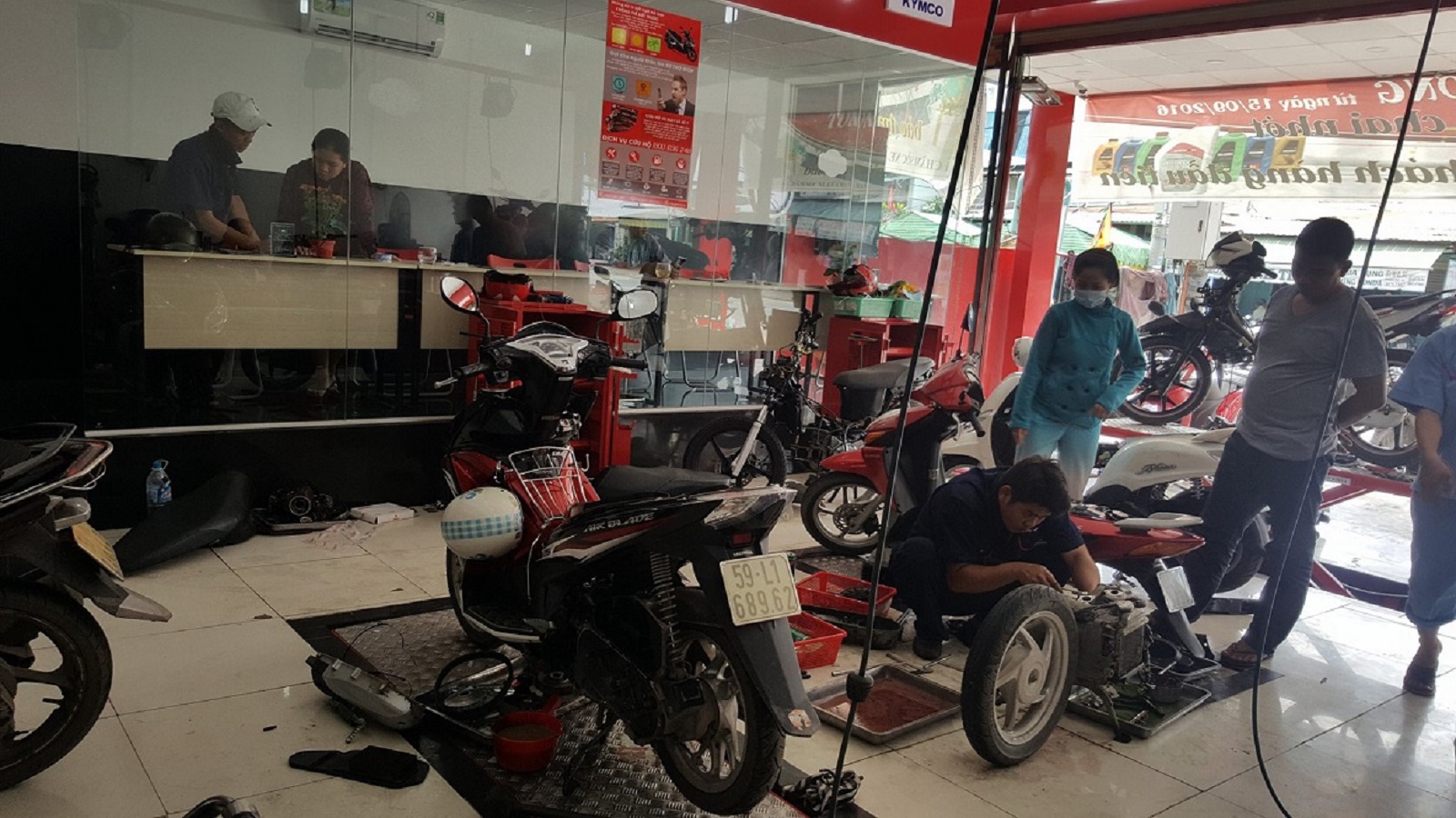 bảo dưỡng xe máy