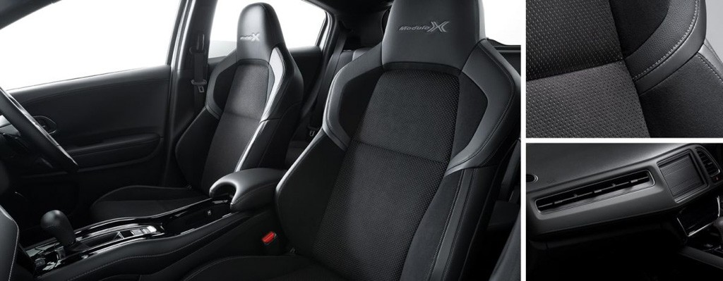 Thiết kế ghế ngồi thể thao trên xe Honda HR-V Modulo X