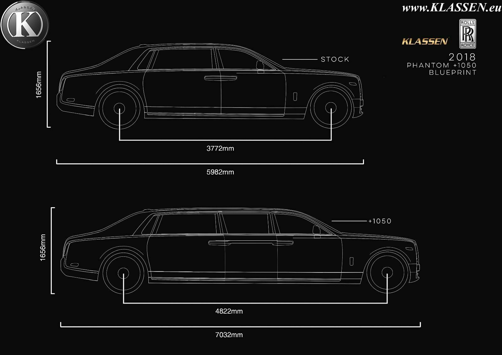 So sánh Rolls-Royce phiên bản tiêu chuẩn và limousine