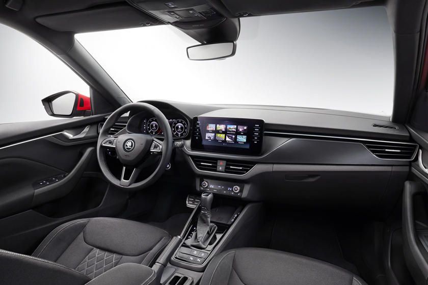 Nội thất Skoda Kamiq với vật liệu vi sợi