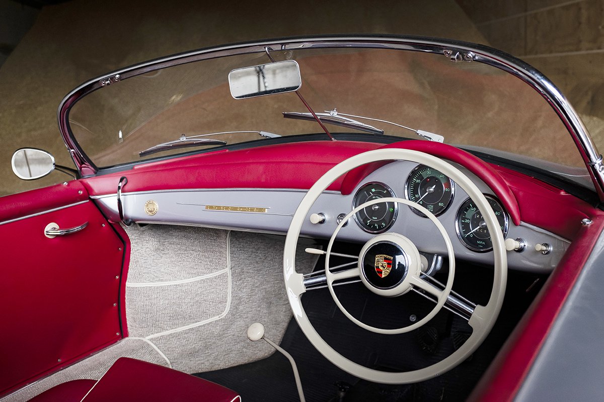 Thiết kế cabin xe Porsche 356 A Speedster