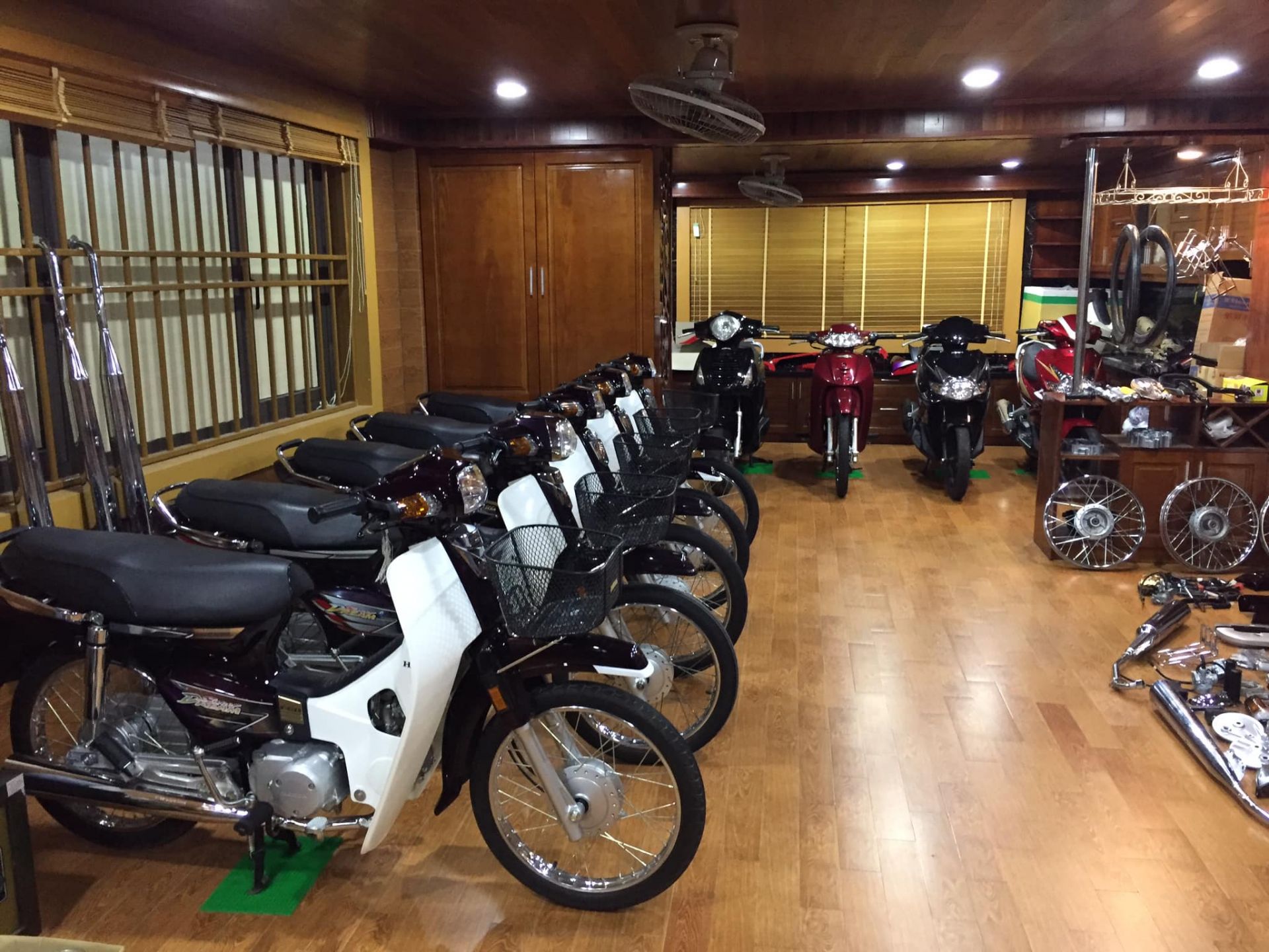 Những chiếc Dream được bày trong nhà như món đồ trang trí